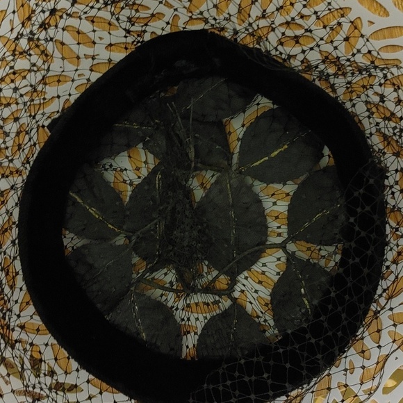 Vintage Black Pill Hat - Picture 8 of 9